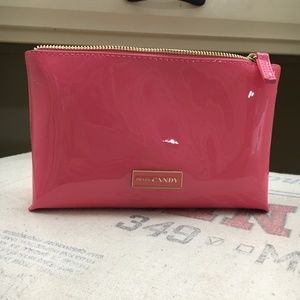 New Prada Candy Gloss PVC Cosmetic Pouch Bag